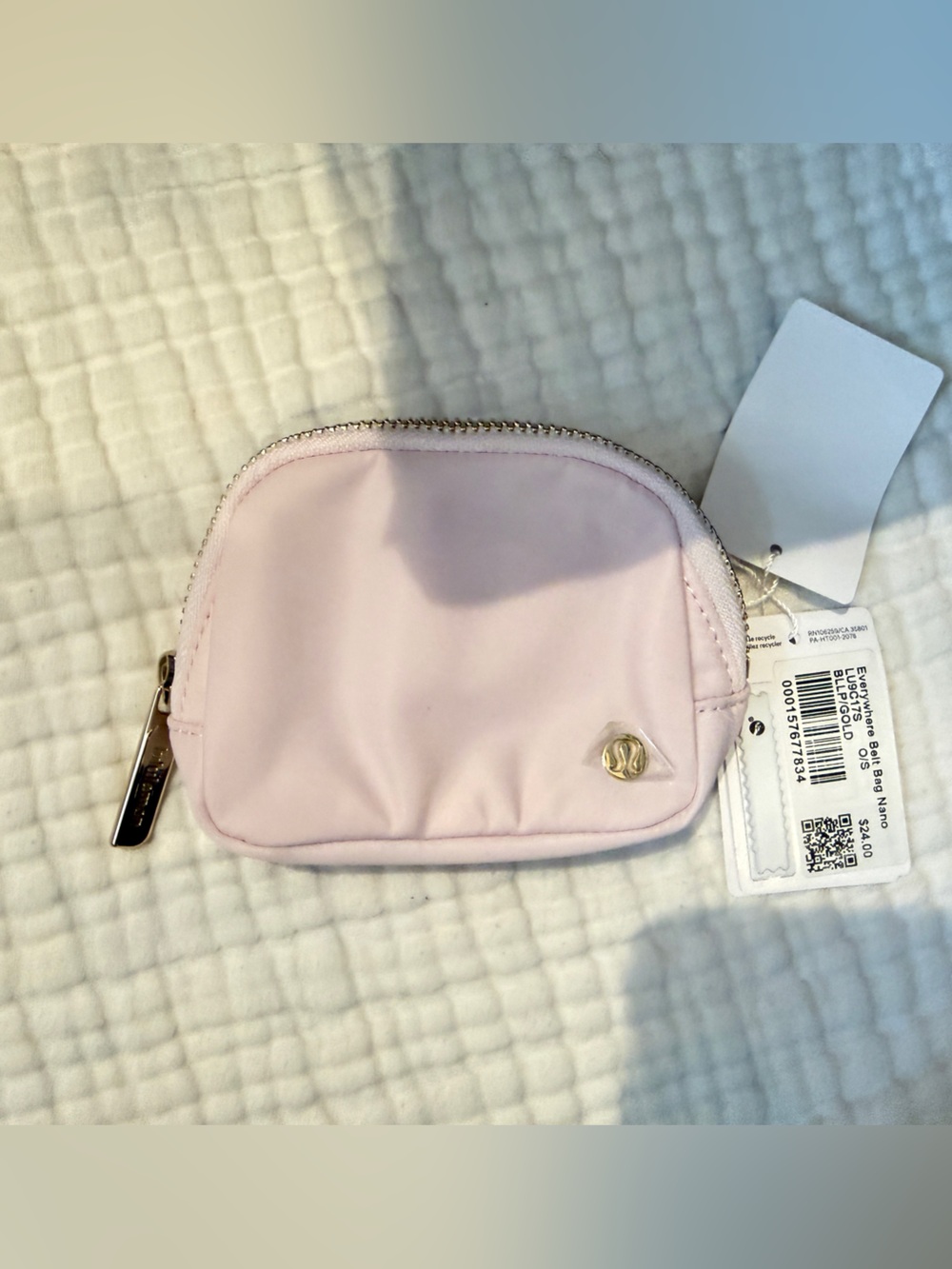 Lululemon Everywhere Belt Bag Nano Blissful Pink Gold NWT